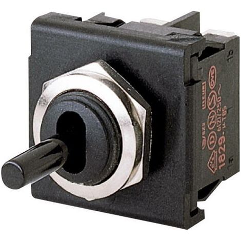 Interrupteur à levier 2 x On/On Marquardt 1824.1101 250 V/AC 6 A IP40 à accrochage 1 pc(s) D72743 (1/2)