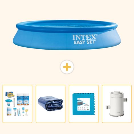 Intex Piscine Easy Set Ronde - 305x61 cm - 5-pièces S14 (1/5)