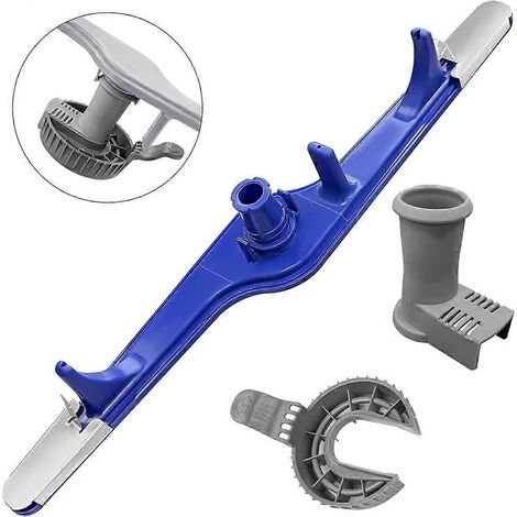 Kit de bras d'aspersion inférieur pour lave-vaisselle 154568001 avec filtre de vidange compatible 5304517203, pour les marques Frigidaire et Kenmore, bleu (1/4)