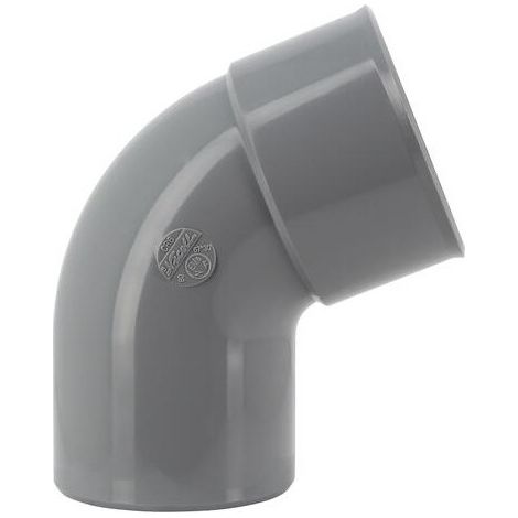 Gomito in PVC 67°30 MF : 80