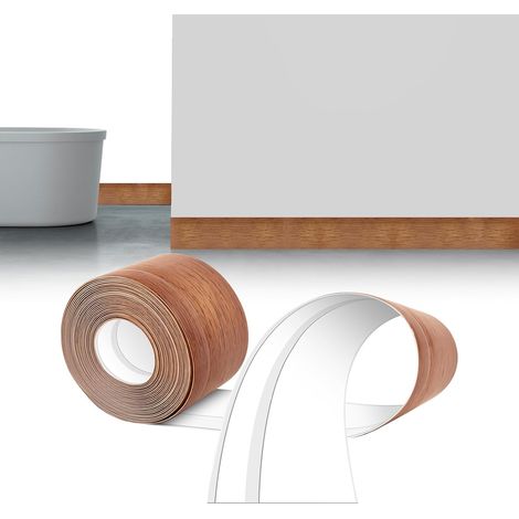 Plinthe Souple Autoadhésive Chêne Jaune Plinthe Adhesive 50x20mm6m (1/5)