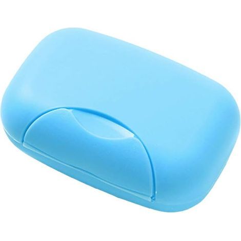 Handgefertigte, kreative Reise-Seifenbox, wasserdicht für den Innen- und Außenbereich (Blau) (1/5)