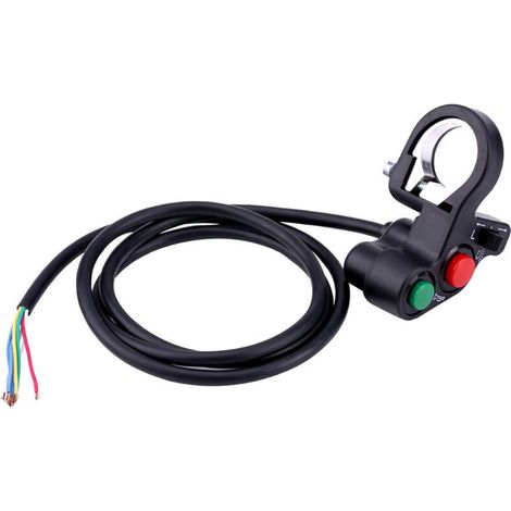 Jeffergarden Interrupteur de guidon, esthétique et durable pour la maison
