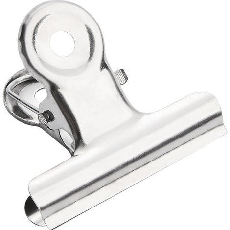 Lot de 10 pinces métalliques robustes à ressort, format 7,5 cm, usage domestique et bureau (1/5)