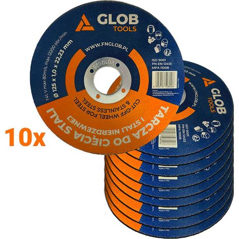 Disco da taglio in acciaio GLOB TOOLS 125x1,0x22,23mm (1/5)