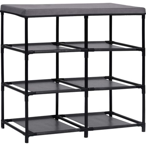 Maison Exclusive - Armoire de rangement à 6 tiroirs 55x29x55 cm Gris Acier