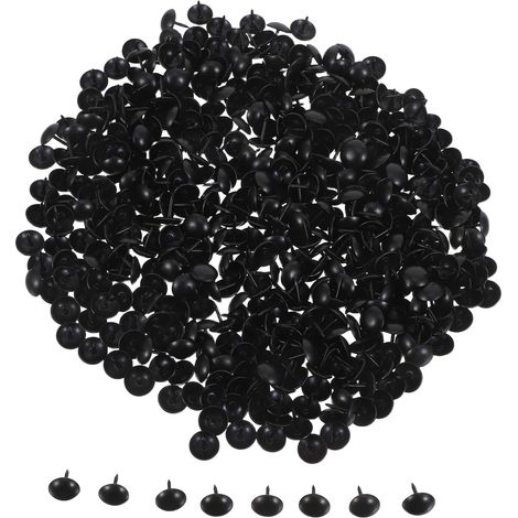 Kit de 500 clous décoratifs vintage GARVALON en bronze noir (1/5)