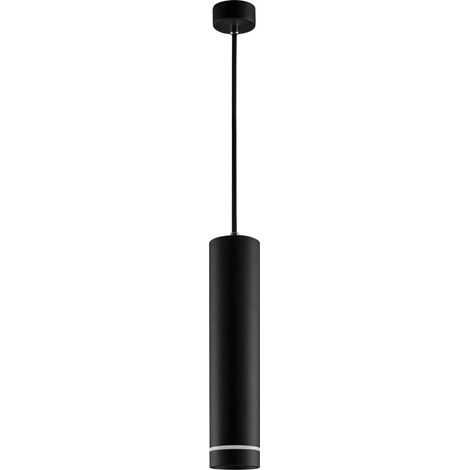 Merano Hope Plafonnier Slim Suspension Sandy Noir Aluminium LED GU10 1x10W