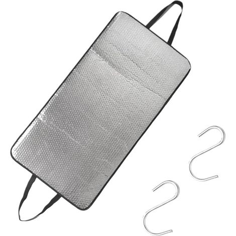 Housse de protection pour climatiseur Pare-soleil magnétique en feuille d'aluminium – Protection contre les feuilles, les murs, les chambres, les maisons, les appartements, les bureaux, les garages (1/5)