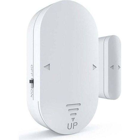 Sensore porta wireless per soggiorno, sistema di allarme di sicurezza con suono forte, rilevatore per finestre da ufficio, articoli per la casa (1/4)