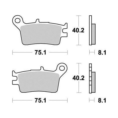 Plaquette de frein Sifam pour Auto Neuf (1/2)