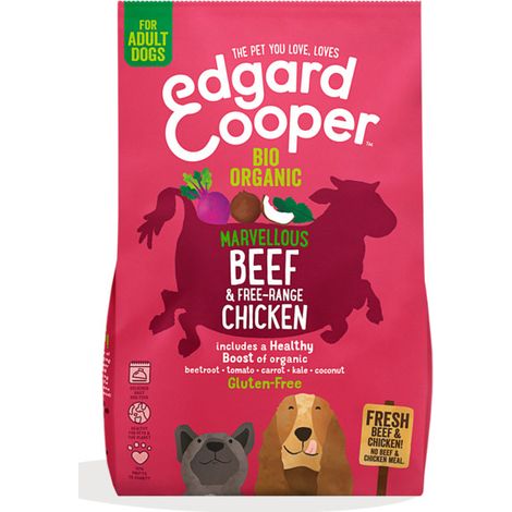 Edgard Cooper Dog Adult Medium Manzo con Pollo - Sacco 7 Kg -