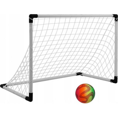Trade Shop - FUSSBALLTOR 90X62X47 CM NETZ FUSSBALLTRAINING KINDER GVC-0904 - (1/3)
