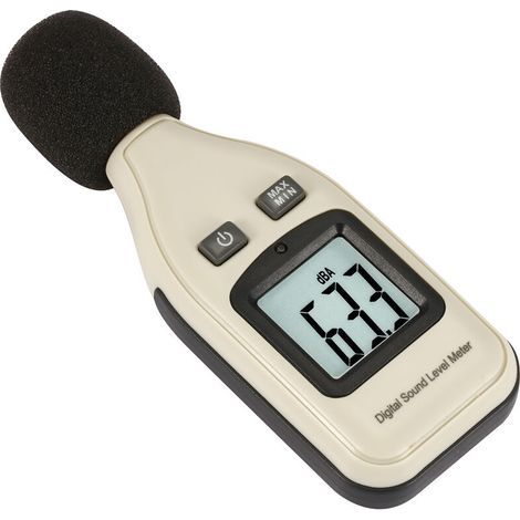 Sonomètre décibelmètre compact portable avec écran LCD – (1/5)