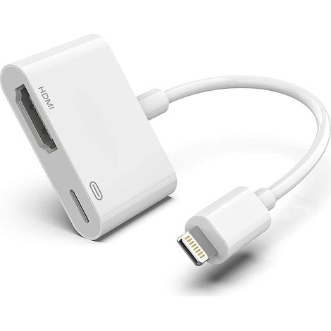 Digitaler Lightning AV-Adapter für iPhone und iPad an Fernseher 【Apple MFi (1/5)