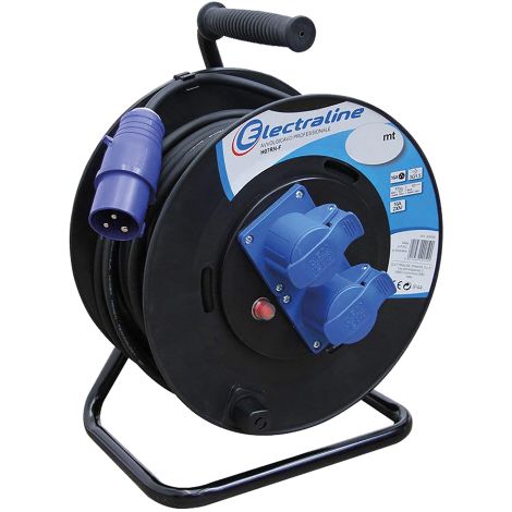 Avvolgicavo industriale mt. 30 - art.49050 (1/3)