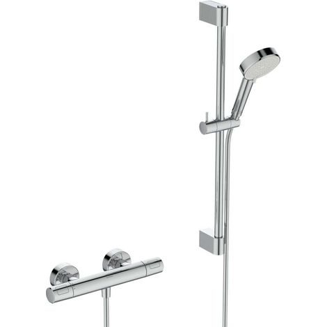 Ideal Standard Ceratherm T25 N Duscharmatur Paket, Handbrause rund (1/4)