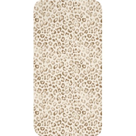 TAPPETINO DA BAGNO Leopardo - Classico - Beige 60x120 cm