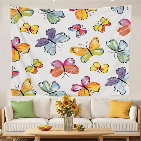 Tapisseries originales et amusantes, toile de fond pour chambre à coucher, décoration de fête 100x75cm (1/5)