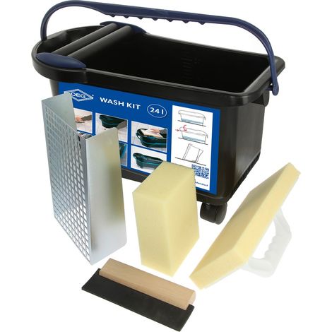 Set de nettoyage pour carrelage 4 pièces