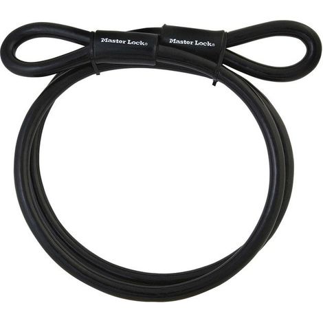 Master Lock 72EURD Câble Antivol avec deux Boucles, 4,5 m (1/3)