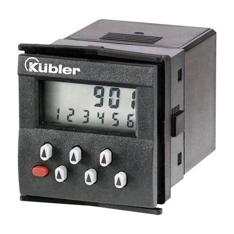 Kubler Medidor LCD negro dispositivo de medición digital preciso