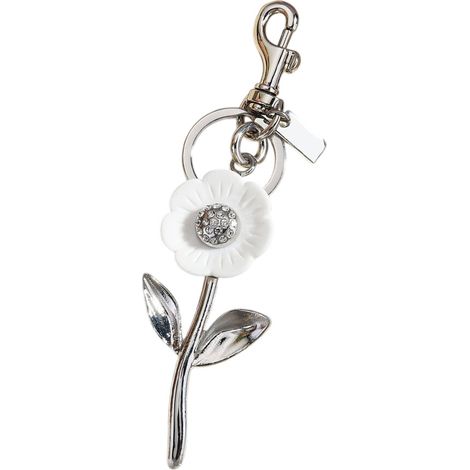 Bellissimo portachiavi a tema girasole realizzato in Blanc