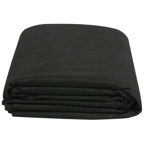 BUNTHAUS Membrane de contrôle des mauvaises herbes 1M x 1.5M, tissu de contrôle des mauvaises herbes robuste, membrane de couverture du sol, tissu barrière contre les mauvaises herbes stabilisé aux UV (1/5)