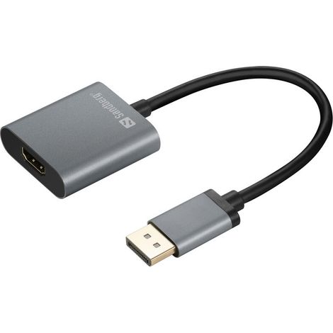 Adaptador Sandberg DP1.4HDMI2.0 4K60, 509-19