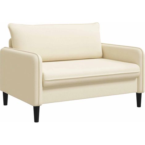 XXL Armchair Cream Velvet vidaXL (1/5)