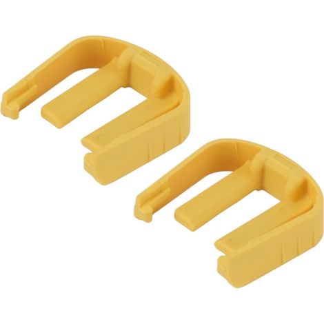 Raccord rapide 2 pièces pour nettoyeur haute pression, clip C léger en ABS, adapté Karcher K2 K3 K7, jaune (1/5)