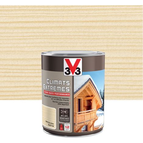 Lasure Climats Extrêmes 12ans Hautes performances V33 Incolore 1 L