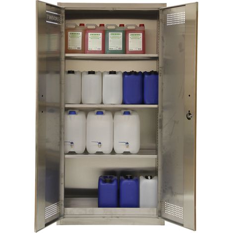 eurokraft pro, Armoire de sécurité, inox, h x l x p 1950 x 950