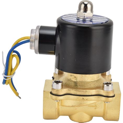 2W-200-20 Messing-Magnetventil NC 3/4 Zoll für Wasser, Luft und Gas, 110 V Wechselstrom (1/5)