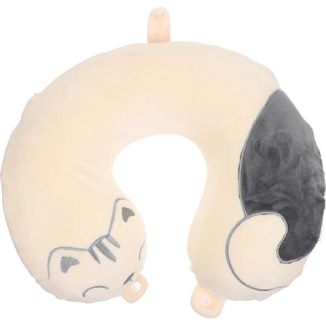 Oreiller Cervical U pour Voyage Oreiller de Voyage Confortable Coussin Cervical pour Dormir au Bureau (1/5)