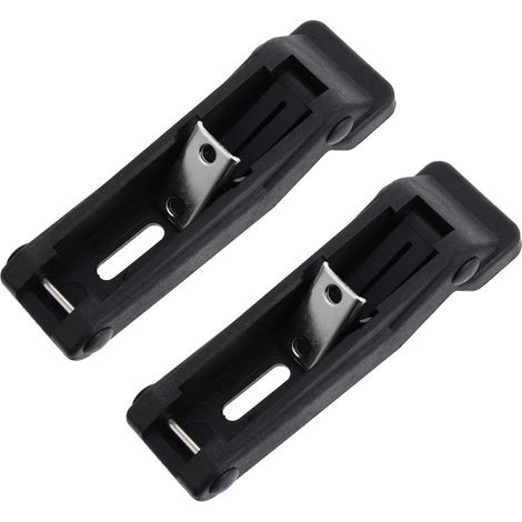 Loquet en caoutchouc flexible 2 pièces pour porte de coffre étanche, design dissimulé, adapté aux environnements extérieurs rigoureux (1/5)
