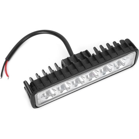 Phare LED 18W 6500K 1800LM Étanche pour Voiture, Moto, Tout Terrain (1/5)