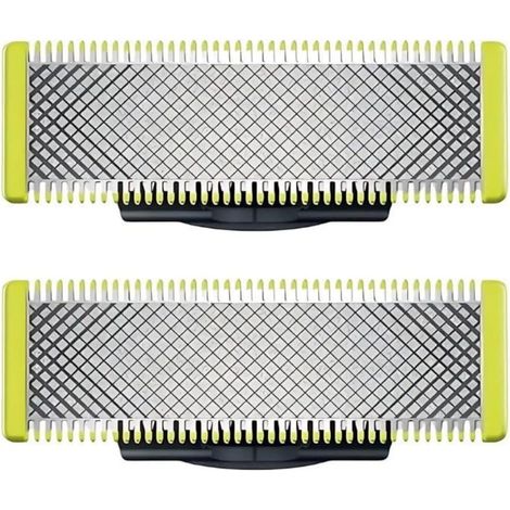 Confezione da 2 lame di ricambio compatibili con tutti i rasoi elettrici a una lama. Accessori per rifinitori di precisione - confezione da 2. (1/5)