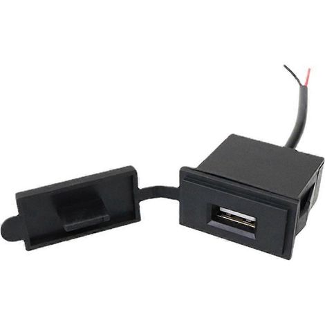 Einzelner USB-Autoladegerät-Steckdosenadapter, wasserdicht, für Motorrad und Wohnmobil (1/5)