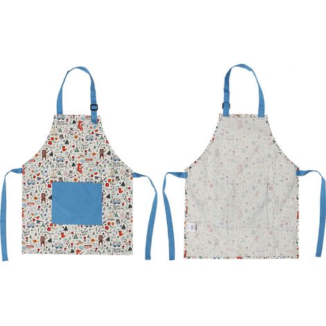 Tablier de cuisine pour enfants, tablier de chef, tablier de pâtisserie et peinture, tablier de maison (1/5)