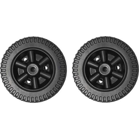 roue de grill noires (2 pièces et 6 pouces) pièces de rechange pour barbecue à gaz Charbroil (1/5)