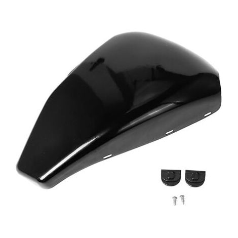 Accessoires moto Harley 04-13 ans XL1200 883 X48 avion gauche couvercle de batterie plaque de protection noir brillant (1/5)