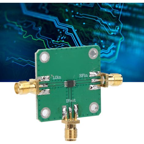 Mélangeur RF doublement équilibré pour micro-ondes : RFin = 1,5-4,5 GHz, RFout = CC - 1,5 GHz (1/5)