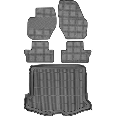 Volvo V60 I Kombi (2011–2018) – SET: Gummifußmatten + Kofferraummatte (1/5)