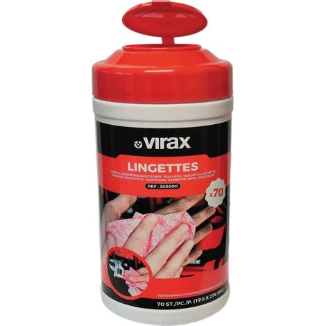 VIRAX Dose mit 70 Reinigungstüchern - 360000 (1/3)