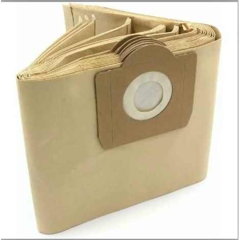Staubsaugerbeutel – Kompatible Kärcher Papierfilter – Für die Modelle 1 347 108, 1 347 201, 6 904 263, 6 904 409, 6 959 130 0 – 10er-Packung (1/5)