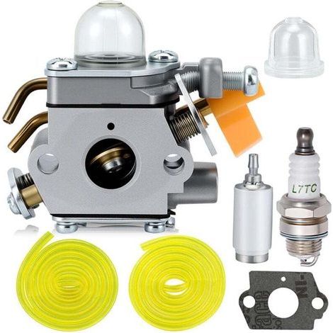 Carburateur CS26 SS26 pour tondeuse Ryobi Homelite SS30 CS30 EX26 BC30 26cc 30cc, remplacement de souffleur à feuilles 308054013 309368003 (1/5)