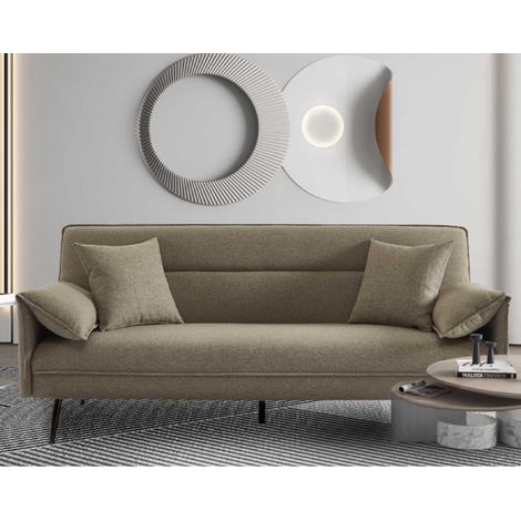 Canapé lit et siège Sivas  199 x 89 x 95 cm  Beige (1/4)