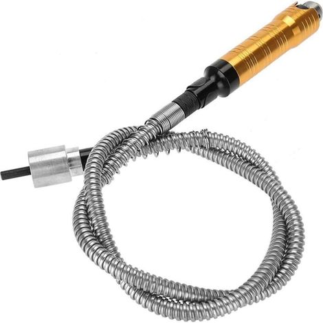 Arbre flexible pour fraiseuse électrique avec câbles manuels silencieux de 0,3 à 6,5 mm perceuse
