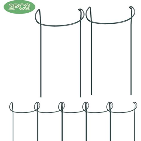 (2 pièces Largeur 20 x Hauteur 35 cm) Support pour plantes grimpantes (rosier, clématite, pergola, jardin, balcon, pot) (1/5)